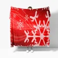thumbnail image 4 of Couverture à motif de flocon de neige pour garçons et filles, thème de Noël léger, jeté de glouton, arbre de Noël, canapé, lit, canapé, festival, cadeau, 4 of 4