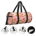 thumbnail image 3 of Balery Funny Food Bolsa de Gimnasio para Mujeres y Hombres, Bolsa de Viaje Impermeable, Bolsa de Fin de Semana con Compartimento para Zapatos y Bolsillo Húmedo, 3 of 6