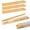 Light Brown, variant on 4-Pack All-in-One Acrylic Mahjong Rack & Pusher Combo for American Mahjong (Clear)