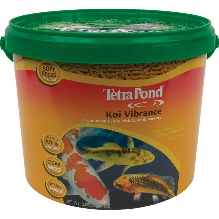 Tetra TetraPond Floating Koi Fish Food Sticks, 3.08lbs