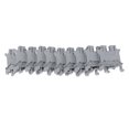 thumbnail image 4 of Screw Type Terminals Block, Oxidation Resistant 100Pcs Flame Retardant DIN Rail Mount Terminal Insulated 800V 32A  Conductivity  for Electrical Connections, 4 of 7