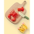 thumbnail image 2 of Set de juguetes Cat Apparel Kids Kitchen Pizza Seafood HUOGUO, 2 of 2
