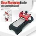thumbnail image 6 of RUISINERY Honing Guide Edges Sharpening Jig Aluminum Alloy Bladee Sharpening Holder With Sharpening Stone for Planer Chisels, 6 of 7