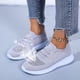 thumbnail image 1 of Sandalias de tela elástica de gran tamaño para mujer, zapatos deportivos casuales cómodos de verano Wmkox8yii  shalkjhdk177, 1 of 1