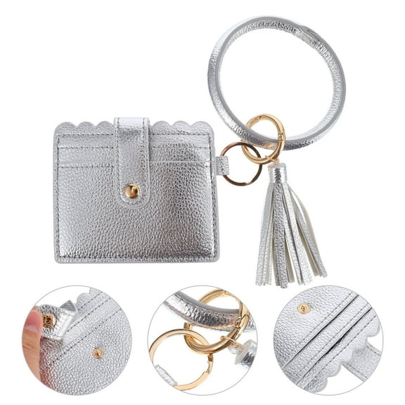 Niceauty 1Set PU Wallet Women with Wristlet for Casual Wear and Card Storage