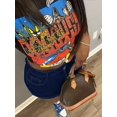 thumbnail image 2 of Plus Size Apay Women's High Waisted Denim Skirt  Tight and Sexy Waist And Hips (1XL-4XL), 2 of 7