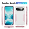 thumbnail image 7 of TECH CIRCE Shockproof Case for Google Pixel 10 /10 Pro (6.3", 2025 Release), Slim Fit, Lightweight, Drop Protection Protective Anti Scratch Hard Shell Case for Women Men, White + Pink, 7 of 7