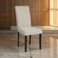 thumbnail image 6 of Pim 19 Inch Dining Side Chair- Set of 2- Upholstered- High Backrest- Beige, 6 of 6