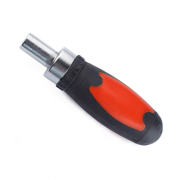 Alasum Wrench Tool 1 Set Hexagonal Screwdriver Handle Red Black Steel Plastic Cordless Screwdriver Accessory