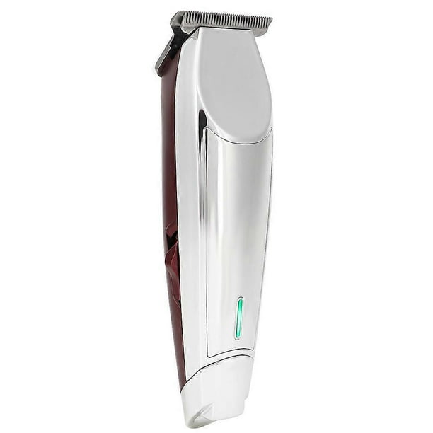 Professional Electric Hair Clipper Rechargeable Hair Trimmer Machine (Silver)