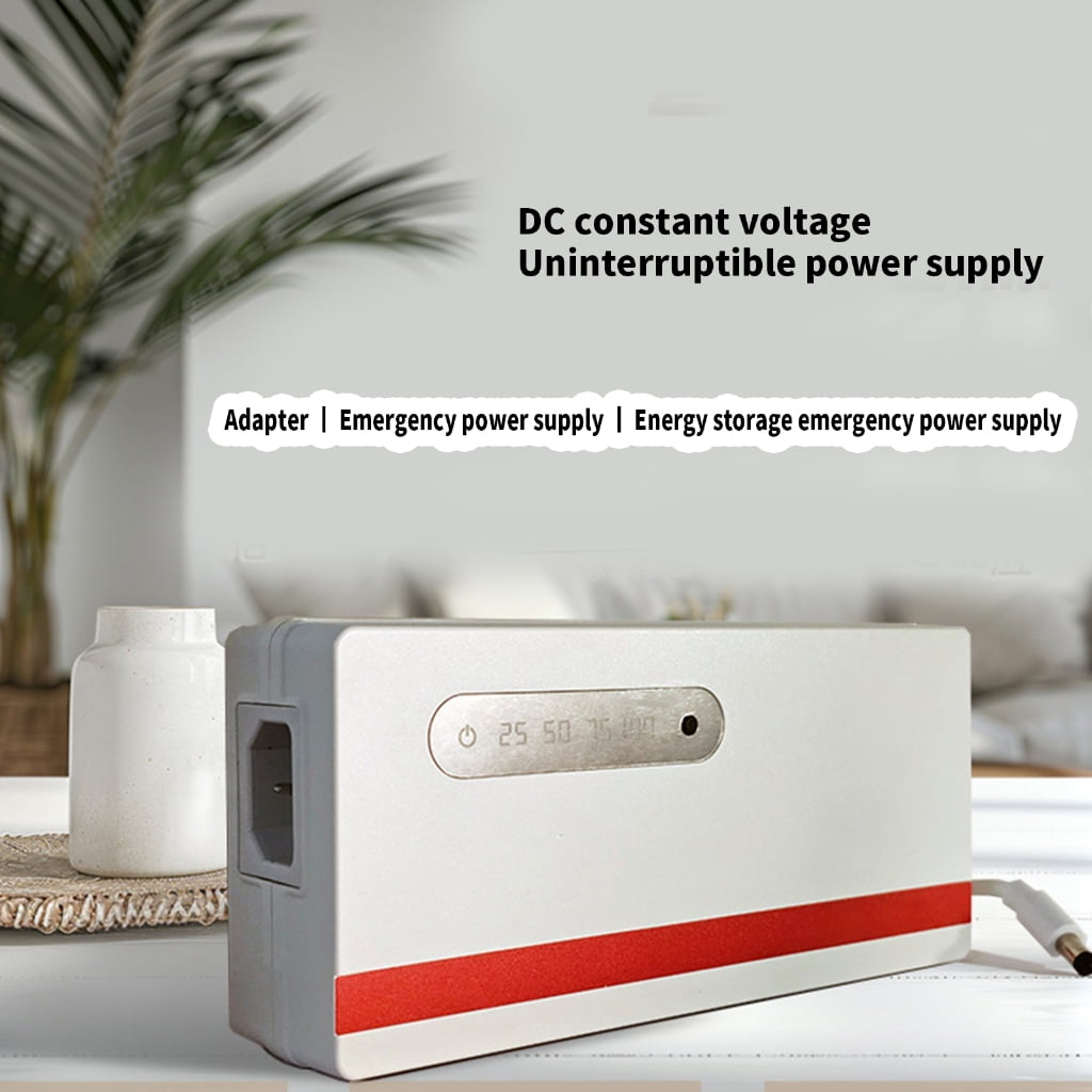 Ywmsfl 19V 4.74A UPS Backup Power Supply Small Backup Uninterruptible Power Supply for Router Optical Cats Mobile Device