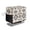 African ethnic tribal print, variant on Zhangruoheng Quilted Sewing Machine Cover with Pocket Protector Dust Cover Fits Most Standard Machines