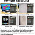 thumbnail image 4 of XINQIHANG Rouleau de Tissu de Protection EMF, Tissu Faraday Matériau Nickel Cuivre, Matériau Certifié de Qualité Militaire Bloque les Signaux (WiFi, Cellulaire, Bluetooth, RFID, Rayonnement EMF)(Taille:1.1x3m(43x120 Po)), 4 of 7