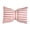 Pink, variant on Yatlte Bow Shaped Pillow, Striped Black and White Reversible Pillow Cushions for Couch Bed Sofa Office Car Decor Neck Waist, Hand Made Cotton, Detachable to Wash