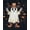 BLACK SOOT HOWDY GHOST, variant on Wonder Nation Boys Short Sleeve Graphic Tee and Wide Leg Pants Sleep Set, 2-Piece, Sizes 4-18
