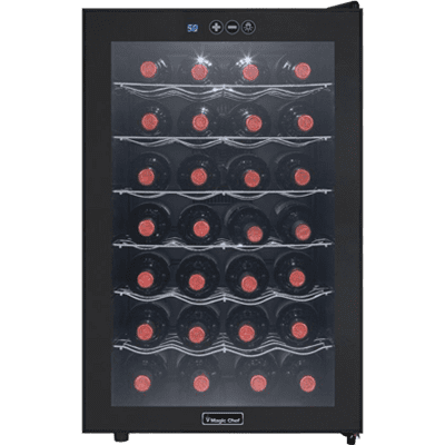 Magic Chef MCWC28B Wine Cooler, 28 Bottle, Black (Best Wine Cooler Reviews)
