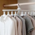 thumbnail image 2 of Space Saving Clothes Hanger Multiple Layers Multifunctional Uses Rack Organizer Clothes Wardrobe for Laundry Room, 2 of 5