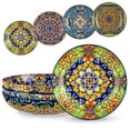 thumbnail image 1 of Pasta Bowls vancasso Ceramic Salad, 1,25 L, juego de 4 lavavajillas, 1 of 7