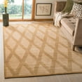 thumbnail image 4 of Safavieh  Couture Hand-knotted Burcak Wool/ Silk Rug Ivory 6' x 9' 6' x 9' Living Room, Bedroom, Dining Room, 4 of 5