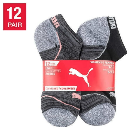 Puma Women's Athletic Ankle Socks, 12-pack | Walmart Canada