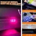 thumbnail image 4 of Luces LED para coche Augeny Interior, inalámbricas, 7 colores, 4 unidades, 4 of 6