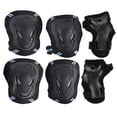 thumbnail image 2 of Coastacloud Outdoor Skating Skateboard Helmet with 6 Pieces Elbow Knee Wrist Pads Cycling Sports for Youths Kids Children Teen Protective Gear Safety Scooter, 2 of 7