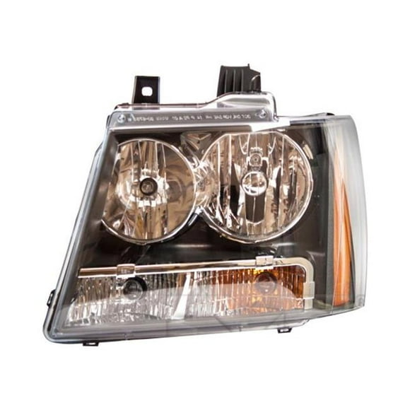 TYC TYC20-6756-00 Left Driver Side Replacement Headlight for 2007-2013 Chevy Avalanche, 2007-2014 Chevy Suburban & 2007-2014 Chevy Tahoe