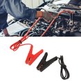 thumbnail image 1 of Battery Cable, ABS Wrapped Battery Clamps Extension Cord With Clip For Inverter, 1 of 8