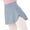 Grey, variant on Girls Dance Skirt Ballet Practice Wrap Side Slit Elastic Waist Shaping Tutu For Performance And Class Girls Skirts Summer,Pink Size 8-12 Years