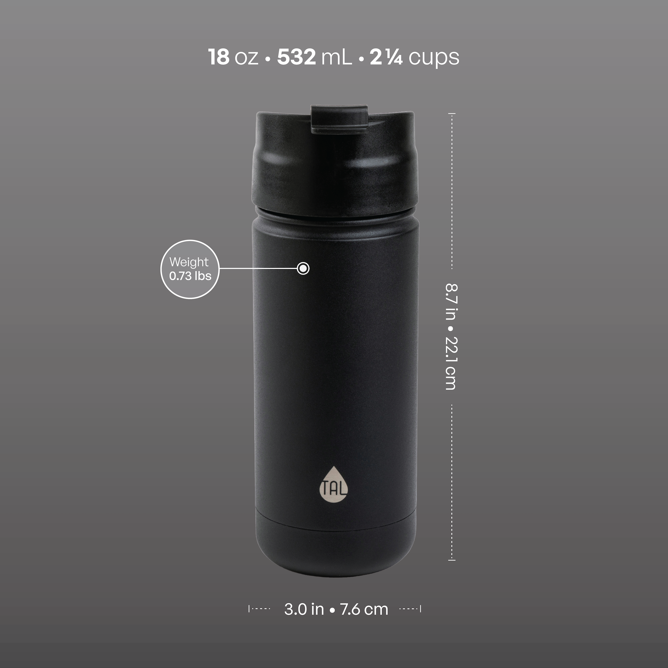 TAL 18oz Stainless Steel Ranger Coffee Travel Mug photo 4