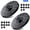 2Pack-10 Nozzles, variant on Qunler Solar Fountain, Floating Solar Powered Water Fountain Pump for Bird Bath, Garden, Pond, Pool, Outdoor