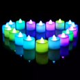 thumbnail image 4 of Velas electrónicas LED para decoración del hogar, lámpara de 12/3 piezas, sin llama, funciona con pilas, para boda, fiesta de cumpleaños, 4 of 4