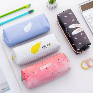 Back to School Supplies Pencil Case Large Capacity Clear Pencil Box for  Girls and Boys Plastic Pen Boxes With Snap-tight Lid Stackable Office  Supplies