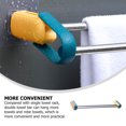 thumbnail image 2 of 1Pc Bathroom Towel Rack Wall-Mounted Towel Bar Household Storage Shelf, 2 of 8