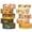 Orange, variant on YUBX 10 Rolls Autumn Harvest Washi Tape Set Orange Floral Decorative Fall Leaves Masking Tapes