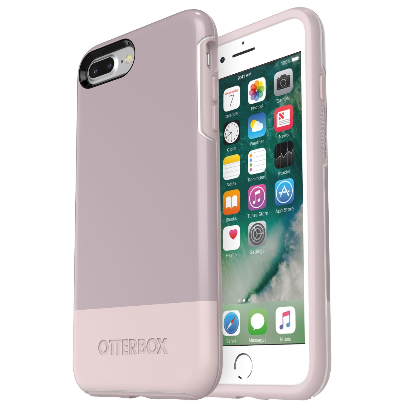OtterBox Symmetry Series Case for iPhone 8 and 7 Plus, Skinny Dip