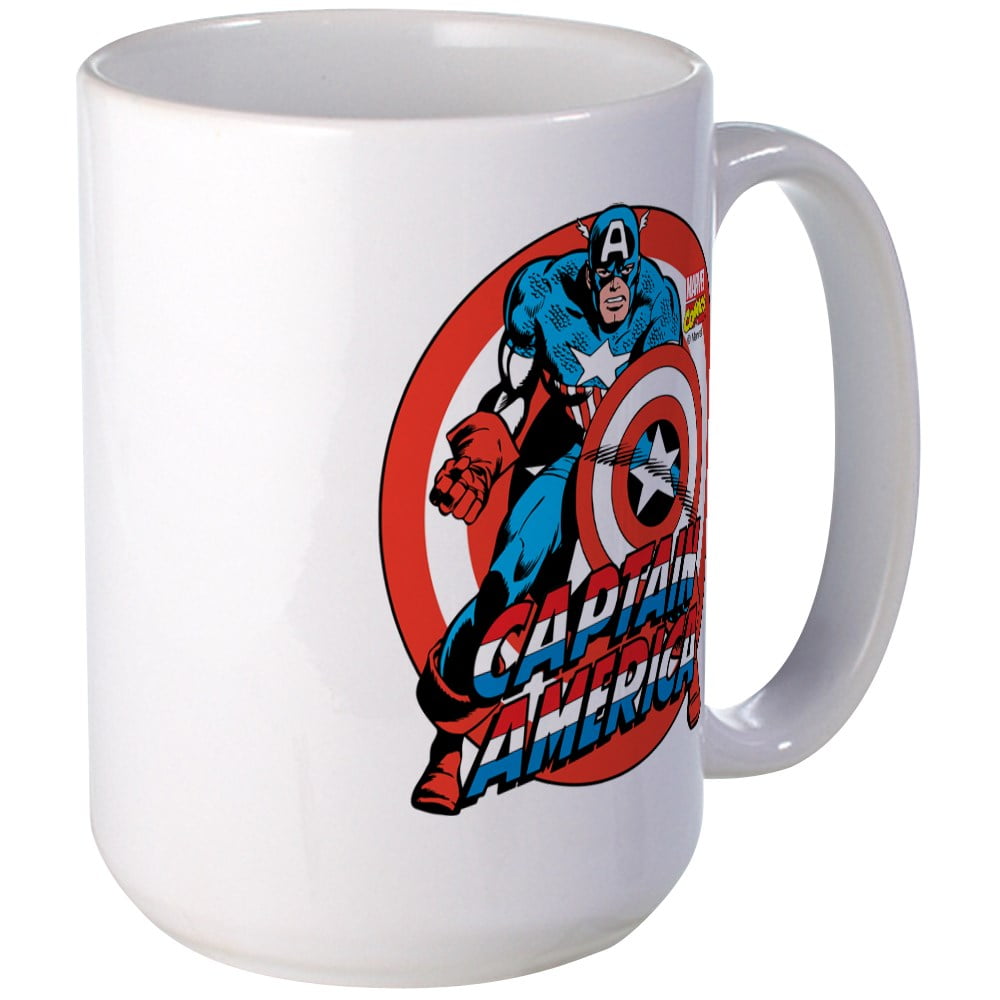 Cafepress Captain America Large Mug 15 Oz Ceramic Large Mug