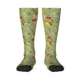 thumbnail image 2 of Picia Women Crew Soft Moisture-wicking Socks Taco Pattern Design Cotton Socks, One Size fit All, 2 of 9
