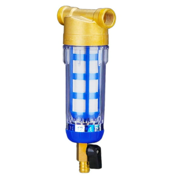 AMLESO Whole House Water Pre-Filter System Water Sediment Filter Stainless Steel Filter