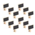 thumbnail image 3 of Tableau Noir Miniature en Bois, Réutilisable Panneaux Miniatures Clip Message Board pour les Parties, 3 of 7
