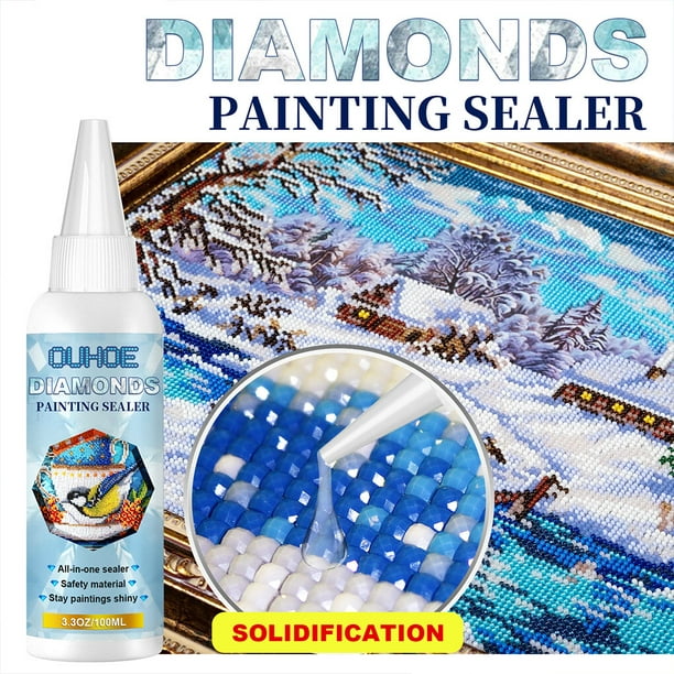 1pc 100ml Diamond Painting Sealer Conserver Permanent Hold Shine