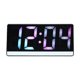 thumbnail image 1 of Reloj electrónico con espejo luminoso, despertador digital, mesa, silencioso, decoración de escritorio, reloj despertador electrónico para estudiantes, pantalla grande Flye243322,, 1 of 5