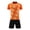 Orange, variant on Avrnliq Boys Girls Soccer Training Outfit 2-Piece Quick Dry Jersey & Shorts Lightweight Team Uniform for Practice & Matches,Size 13 T
