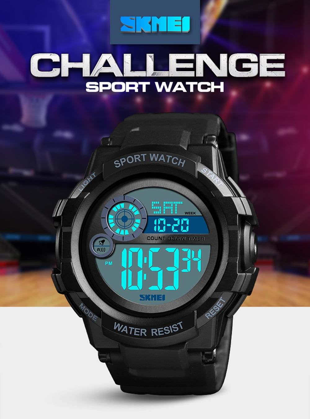 digital electronic watch