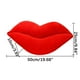 thumbnail image 3 of Xihbxyly Peluche de Labios Rojos Sexys, Regalo Suave y Cómodo, Perfecto para Novia, San Valentín o Cumpleaños. Dos Colores y Tamaños: 50 X 25 X 10 Cm y 30 X 15 X 6 Cm., 3 of 4