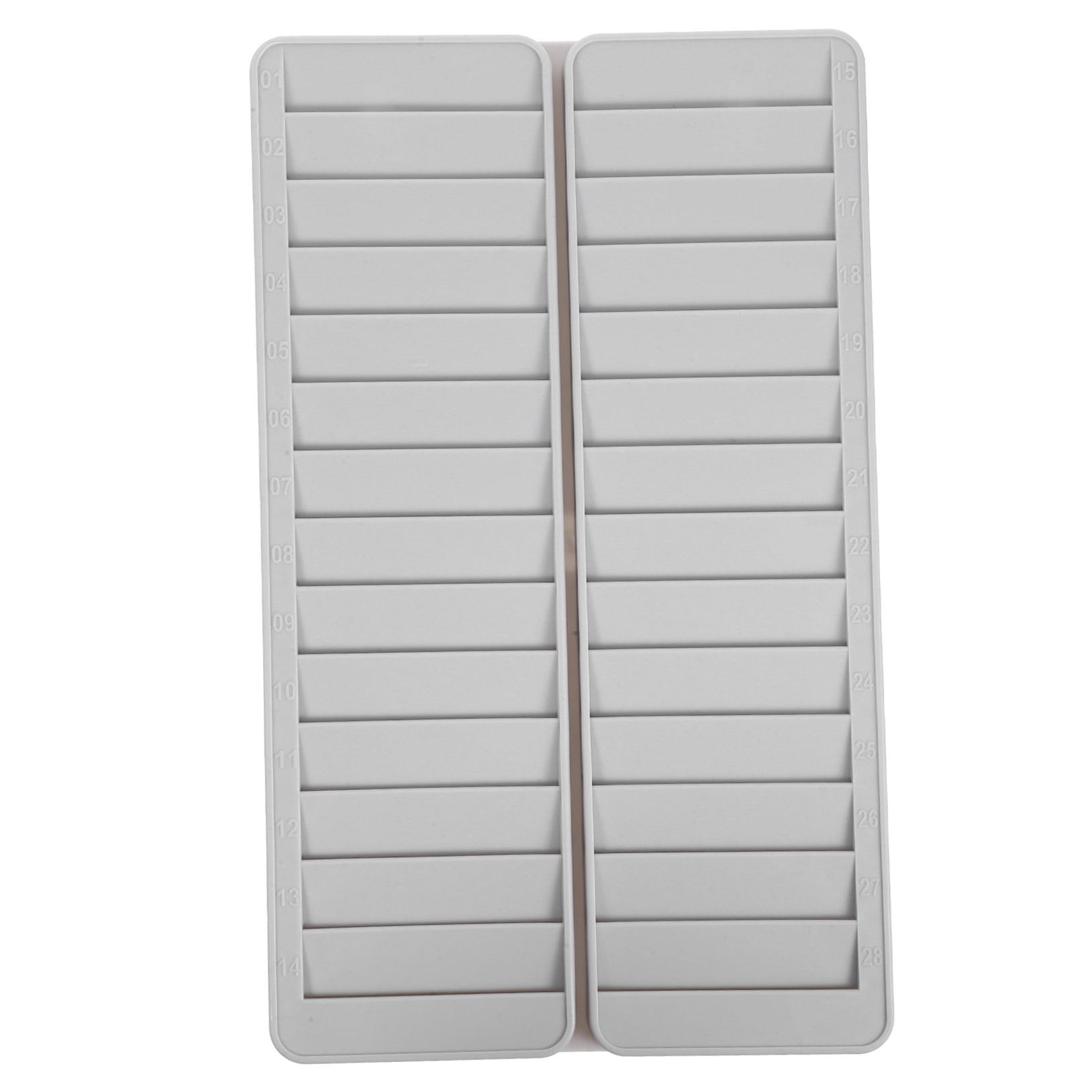 HOMEMAXS  Pyramid Badge Rack Card Slot Holder Magnetic Stripe Cards Hanging Office