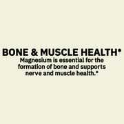 Spring Valley Magnesium Bone & Muscle Health Dietary Supplement Tablets, 250 mg, 100 Count