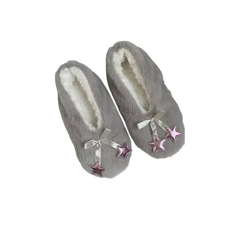 

Avamo Women s Soft Warm Slippers Non-Slip Sock Shoes