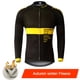 thumbnail image 3 of Phtxolue - Maillot de ciclismo térmico de forro polar para hombre, ropa cálida de manga larga para ciclismo de montaña profesional, para otoño e invierno, para primavera y verano, 3 of 5