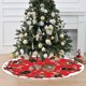 thumbnail image 4 of Adornos navideños, falda para árbol de Navidad, elementos clásicos navideños, decoración navideña, falda para árbol, decoración inferior para árbol de Navidad, delantal, regalo, árboles decorados para, 4 of 6